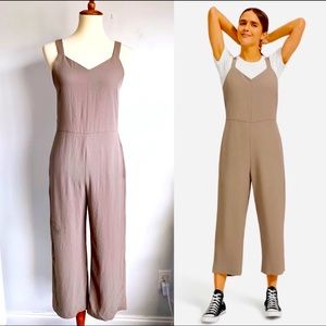 EVERLANE Japanese GoWeave Slip Jumpsuit .